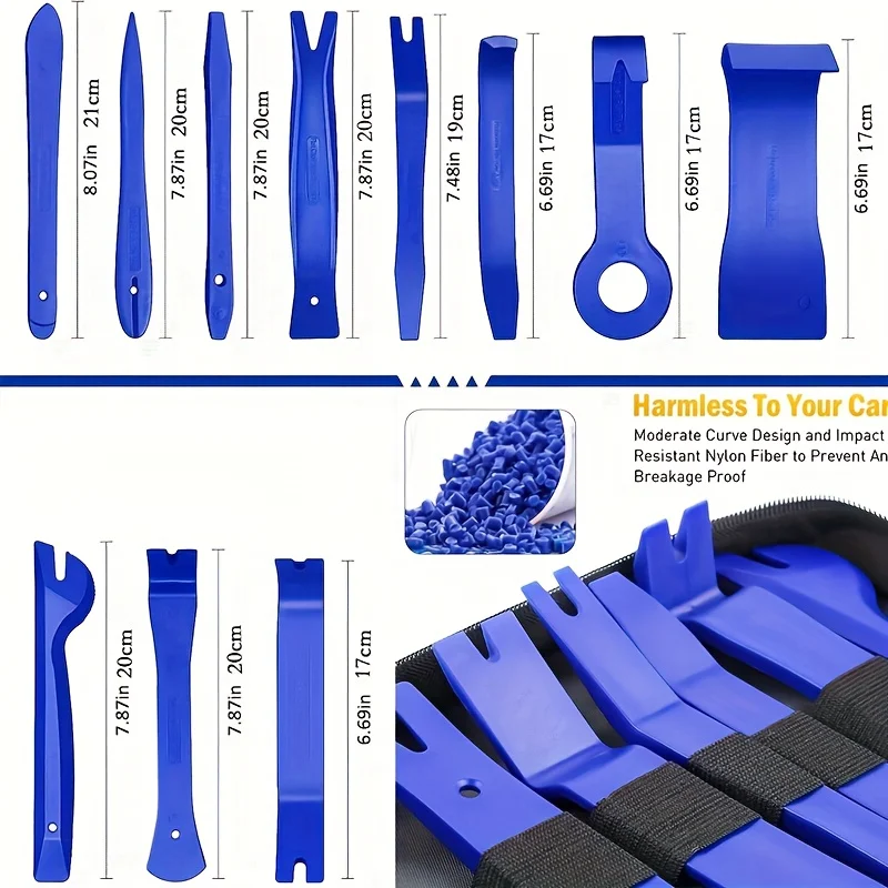 Car Tools Car Interior Disassembly Kit Plastic Trim Removal Tool Car Clips Puller Diy Panel Tools for Auto Trim Puller Set thumbnail 4