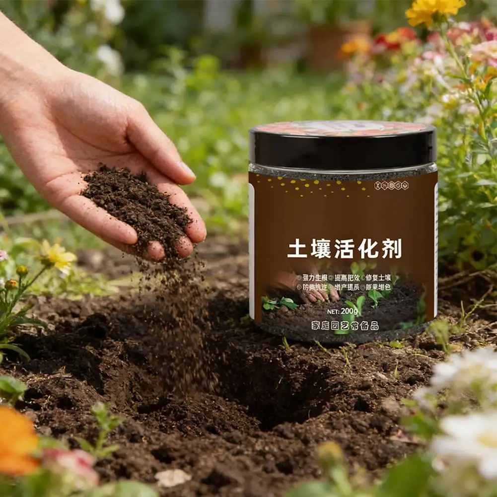 Soil Activator Flower Plant Potted Agent Loosening Soil Loosening Agent Conditioner Fertilizer Nutrient Activating Agent Y8Q4 thumbnail 5