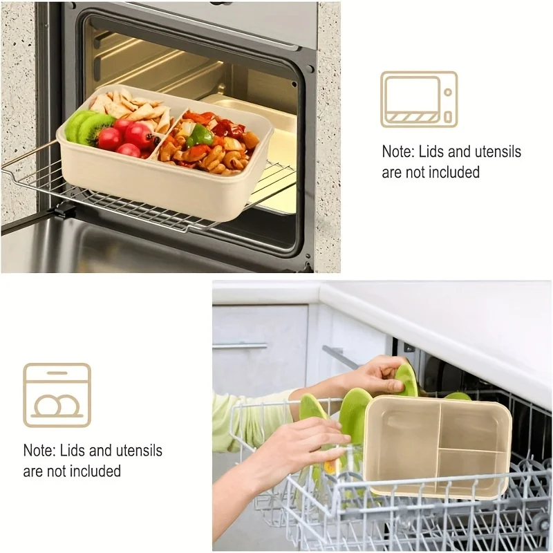 1pc Insulated Lunch Box, Bento Box for Students, Portable Sealed Compartment Lunch Container for Microwave,back to school thumbnail 4