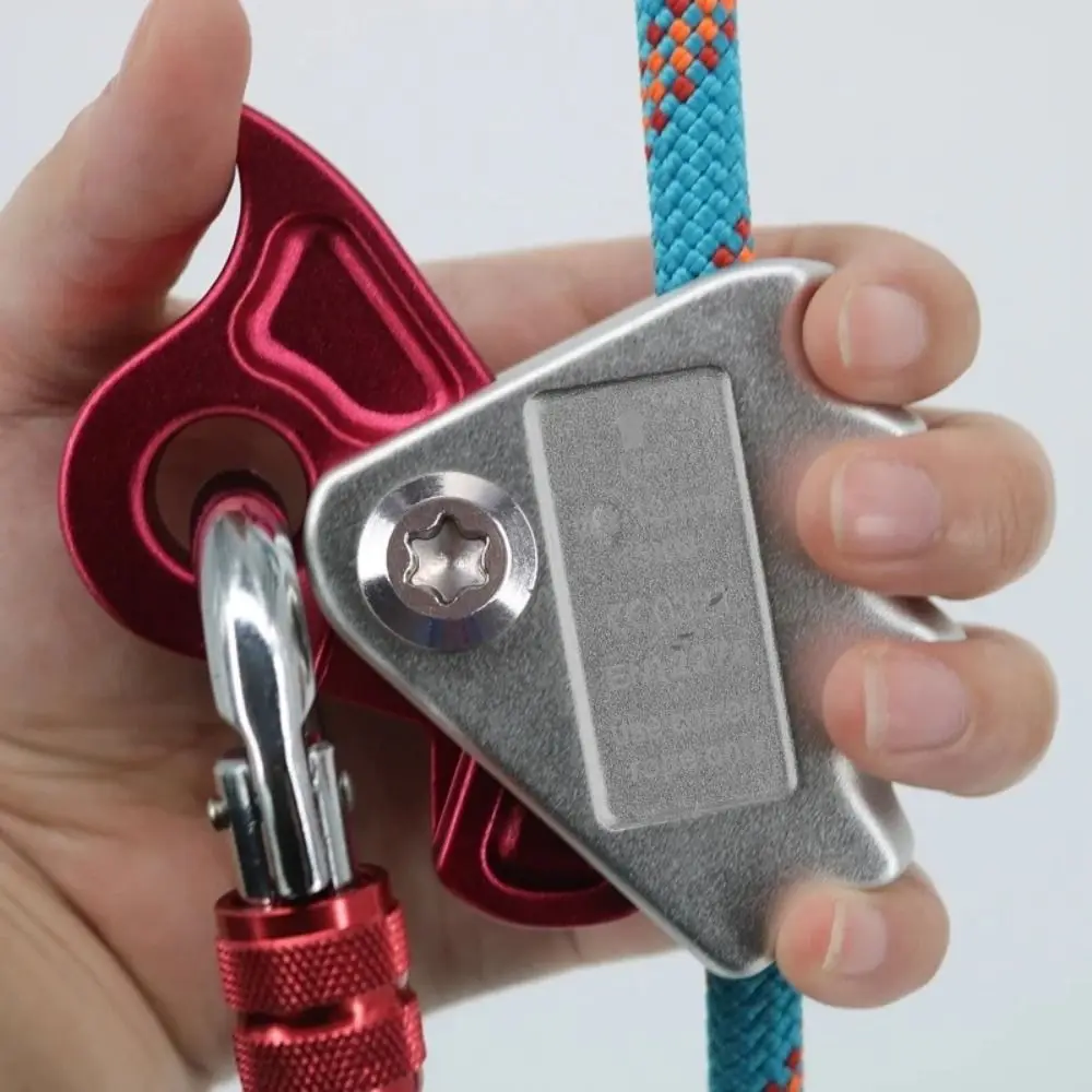 Outdoor Self-lock High-altitude ToolsGrasp Rope Devices Automatic Lock Carabiner Anti Fall Protective Gear Survival