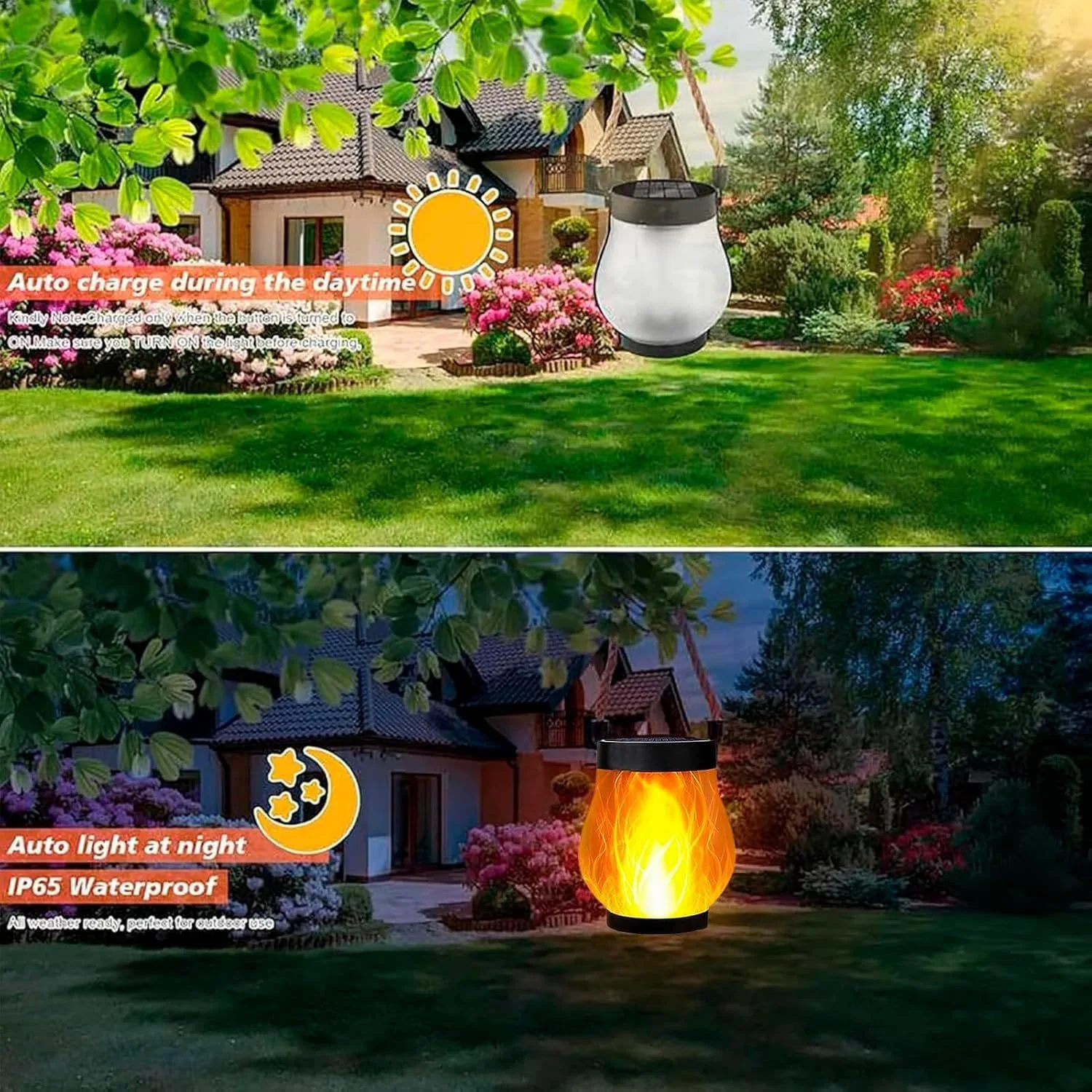 Portable Retro Camping Lantern Outdoor Bedroom study Hanging Tent Light Metal Handle Flashlight Vintage Garden Decorative Lights thumbnail 5
