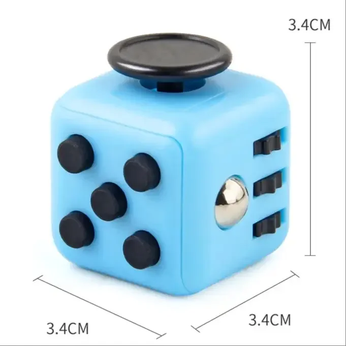 Fidget Cube Hand Spinner Decompression Toy for Autism ADHD Anxiety Sensory Toys for Kids Adults Stress Relief Toys Antistress thumbnail 6