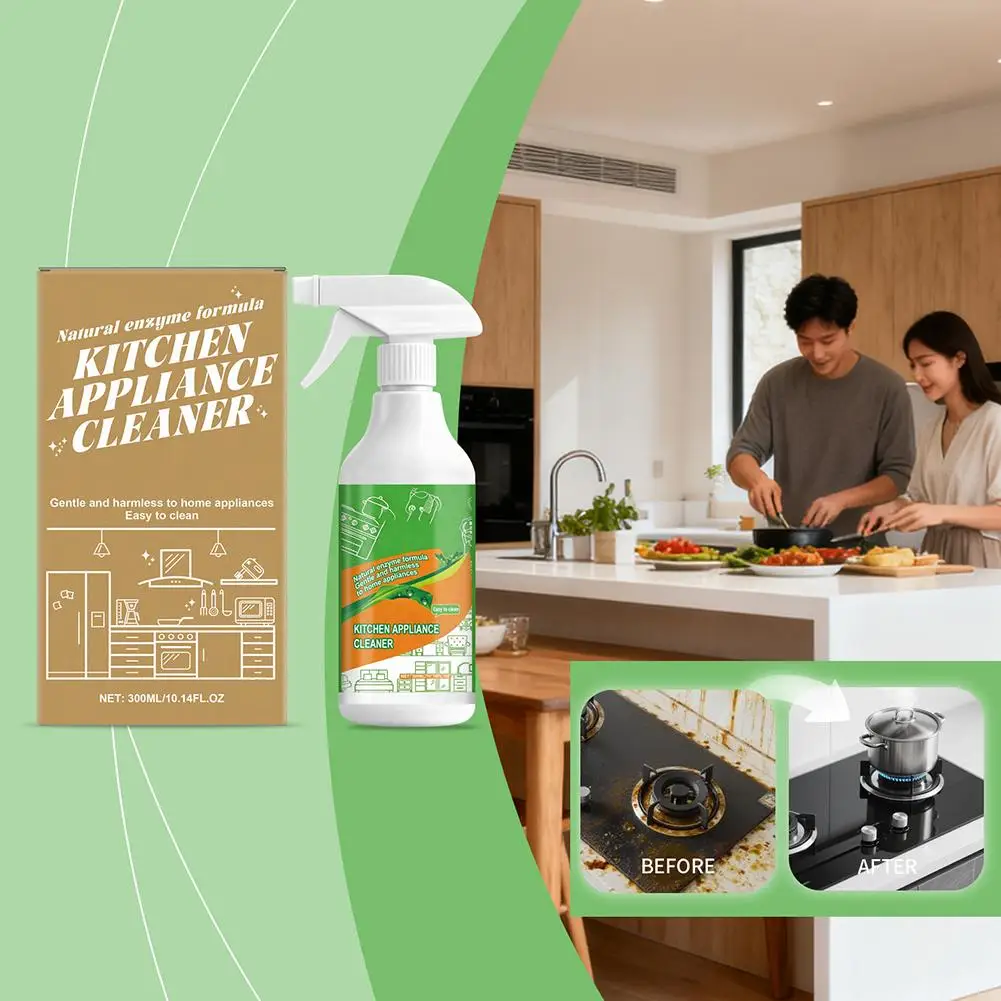 Kitchen Cleaner Spray 300ml Gentle Concentrated Degreaser All-Purpose Safe Cleaner For Stove Countertop Sink, Home & Applia B9C6 thumbnail 3