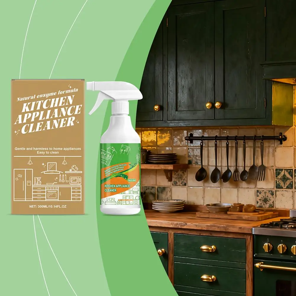 Kitchen Cleaner Spray 300ml Gentle Concentrated Degreaser All-Purpose Safe Cleaner For Stove Countertop Sink, Home & Applia B9C6 thumbnail 4