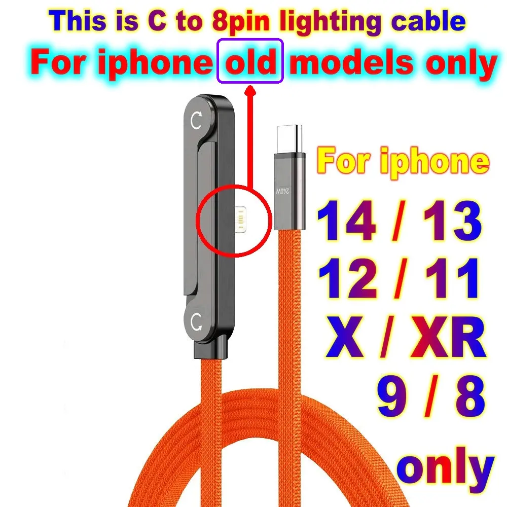 Quick Charge Flat Phone Charger Type C 240W Foldable Stand Fast Charging Kick Cable Stand Holder Cord for IPhone 17 16 Samsung thumbnail 4