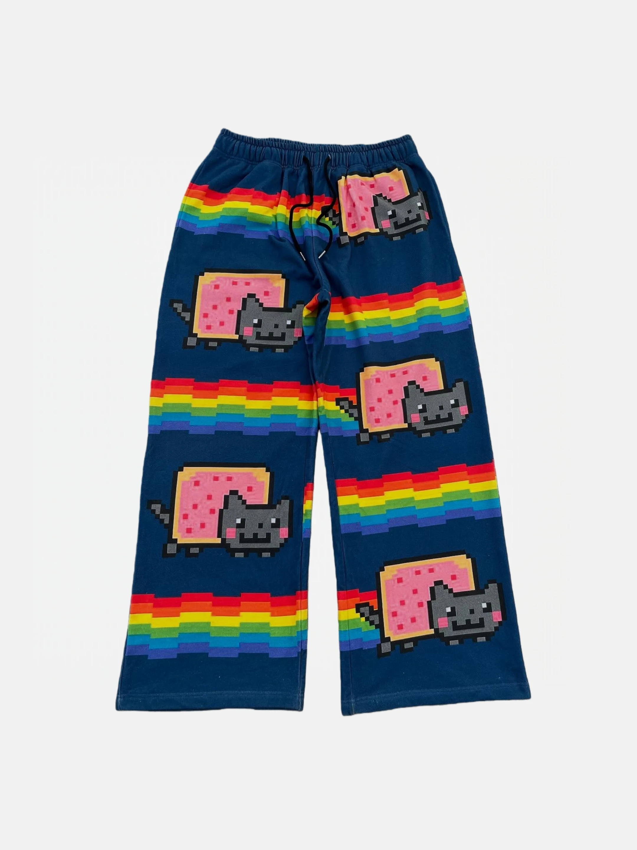 Nyan Cat Sweatpants Y2k Pants Baggy Men Elastic Waist American Streetwear Hip Hop Vintage Joggings Casual Pants Men Clothing thumbnail 6