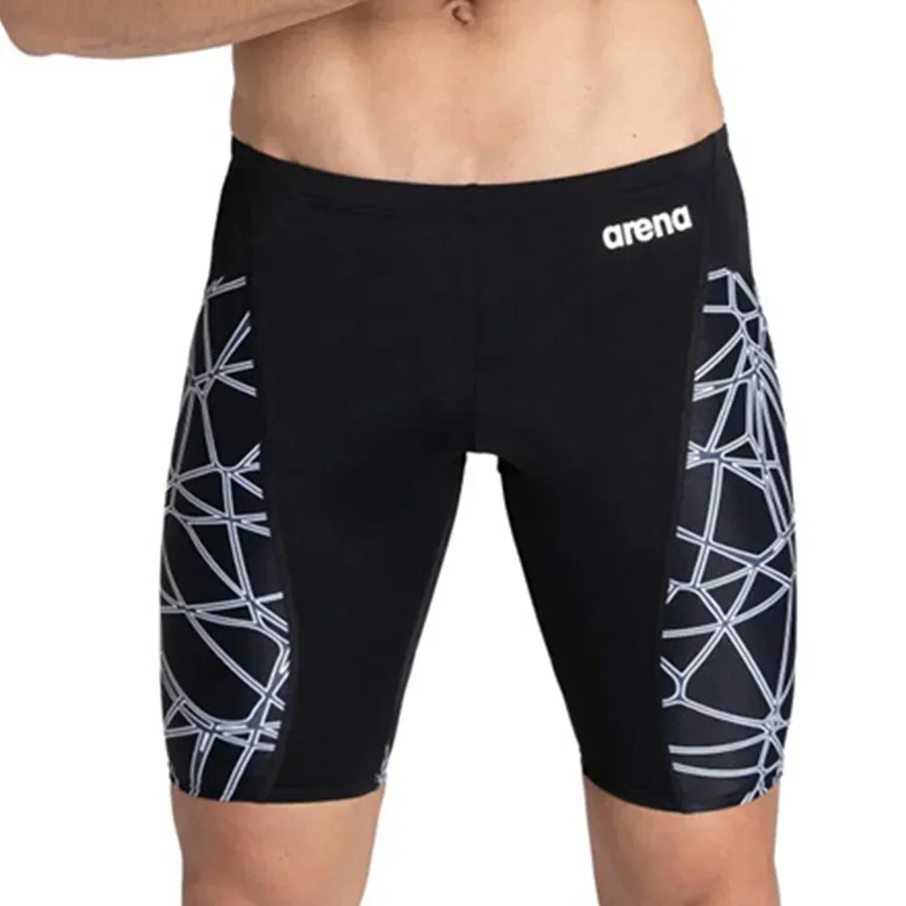 2023 Men Swimwear Jammer Surf Shorts Breathable Swimming Training Sports Trunks New Summer Quick Dry Diving Surfing Beach Tights thumbnail 5