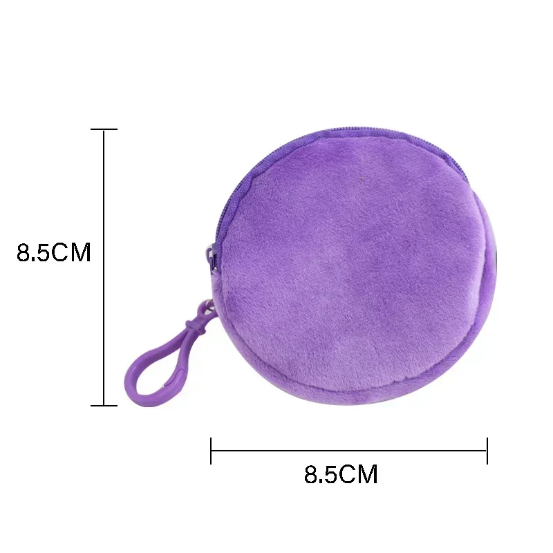 Paw Patrols Round Wallet Cute Keychain Bag Printing Coin Zipper Purse Anime Small Change Bags Convenient Mini Storage Pouch Gift thumbnail 5