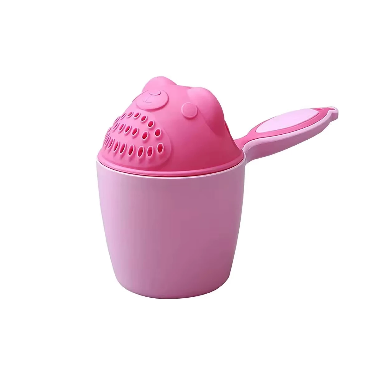 1PC Baby Shampoo Cup Baby Bath Bucket Kids Bath Spoon Child Hair Wash Cup Baby Bath Kit Cute Cartoon Baby Bath Play Funny Bucket thumbnail 5