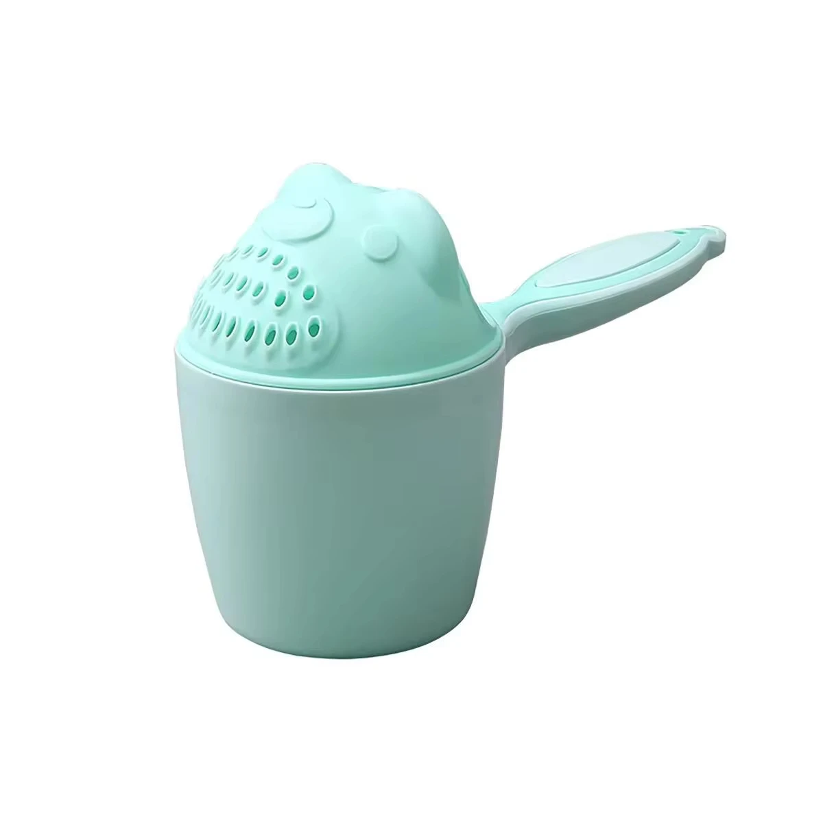 1PC Baby Shampoo Cup Baby Bath Bucket Kids Bath Spoon Child Hair Wash Cup Baby Bath Kit Cute Cartoon Baby Bath Play Funny Bucket thumbnail 6