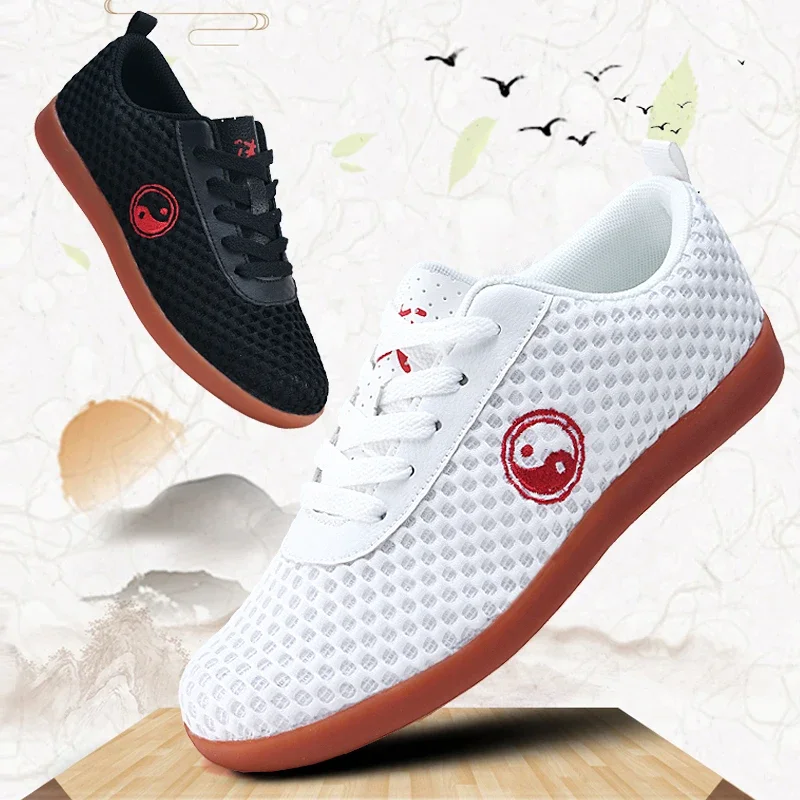 Stylish Taekwondo Training Shoes Martial Arts Competition Tai Chi Morning Karate Exercise Shoes Training Sneakers Boxing Shoes
