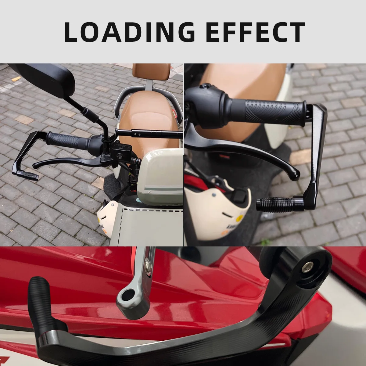 Motorcycle Universal Hand Guard Handguard Carbon Fiber Motocross Grip Protection Covers Modification Accessories thumbnail 4