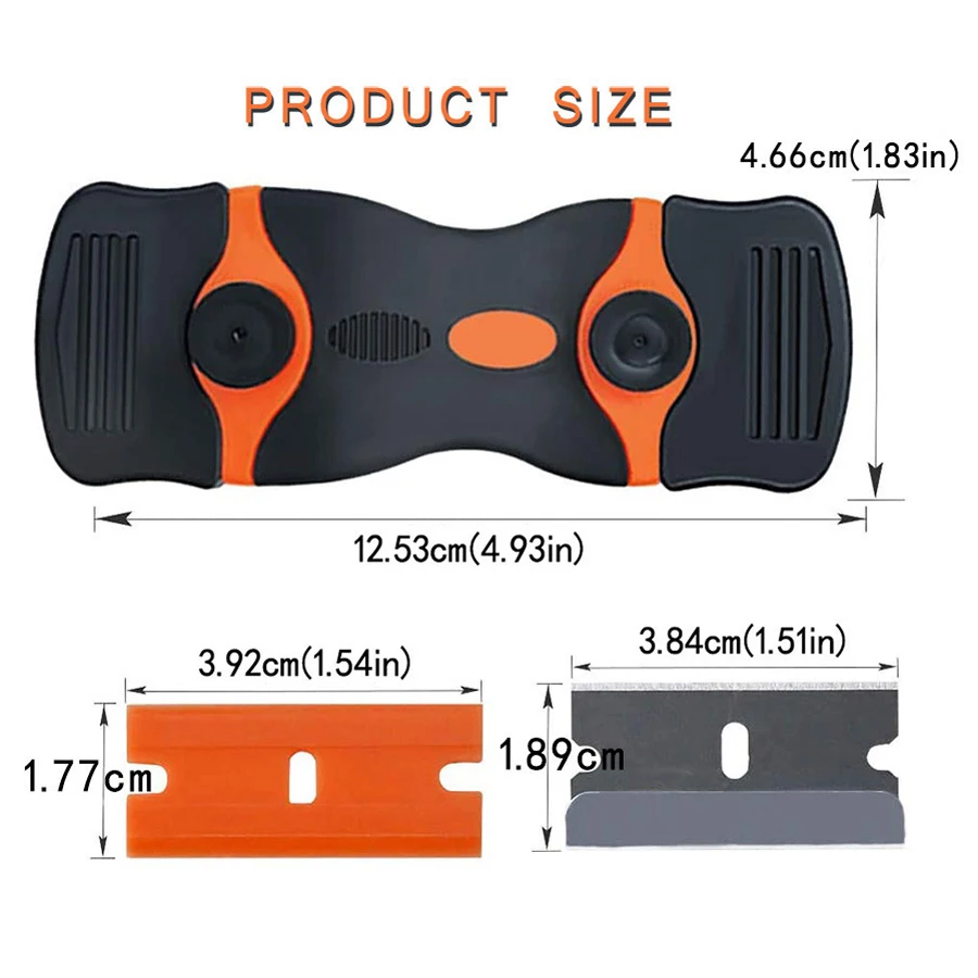 Multi-functional Scrape and Remove Adhesive Scraper for Automotive, Phone Repair, Film Installation, and Kitchen Stain Removal thumbnail 6
