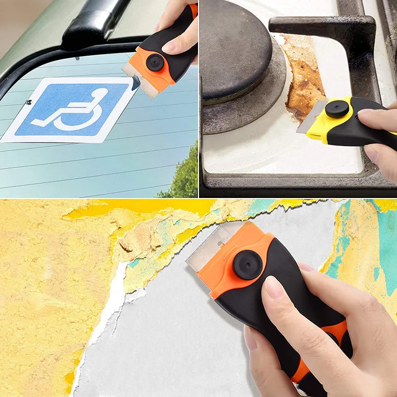 Multi-functional Scrape and Remove Adhesive Scraper for Automotive, Phone Repair, Film Installation, and Kitchen Stain Removal thumbnail 5