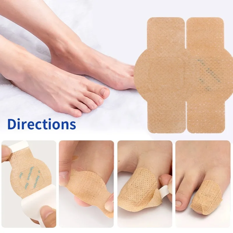21/210pcs Waterproof Nail Fungus Correction Patch Finger Guard Bandage for Nail Fungus Hollow Nail Cover Disguise Patch thumbnail 5