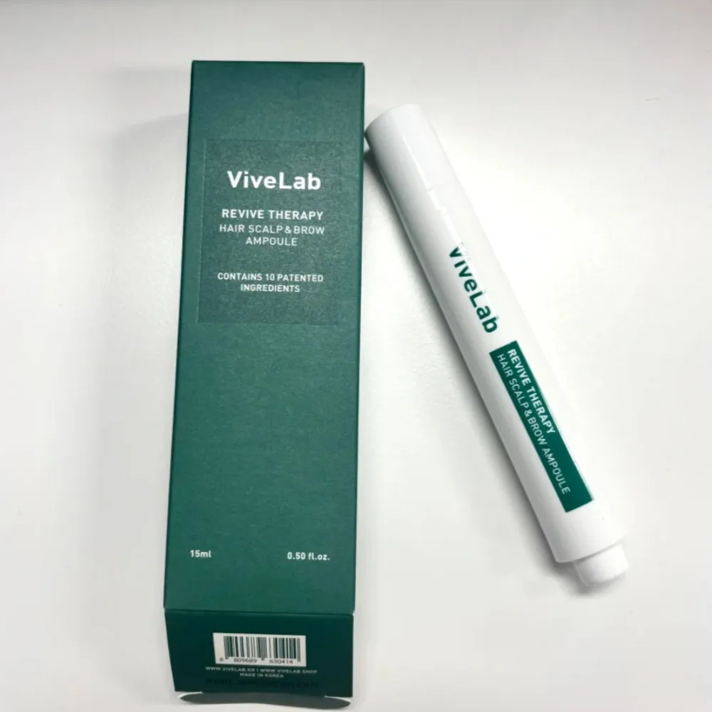 ViveLab Hair Scalp & Brow Ampoule Gentle Hair Growth Serum Hair Loss Treatment Strengthen Roots Making Hair Shinier Care
