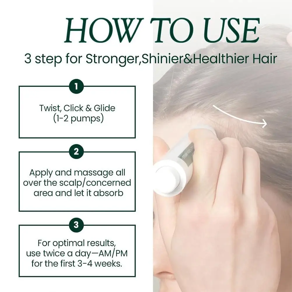 ViveLab Hair Scalp & Brow Ampoule Gentle Hair Growth Serum Hair Loss Treatment Strengthen Roots Making Hair Shinier Care thumbnail 5