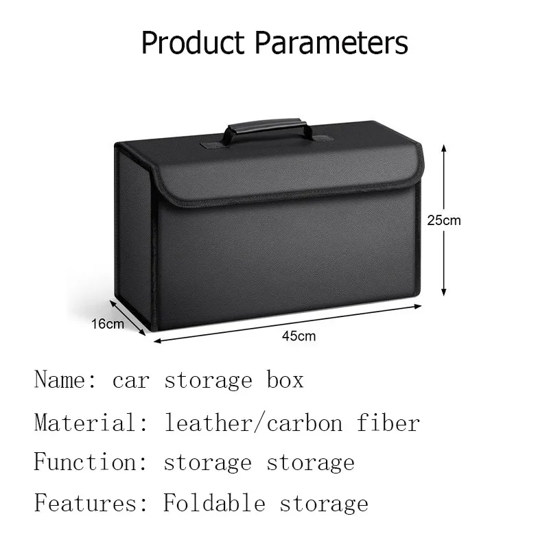 NEW Car trunk storage box large capacity foldable storage bag for Haval H6 H7 H9 H4 Hover H2S F5 F7 F7X F7H Dargo Jolion Jolyon thumbnail 6