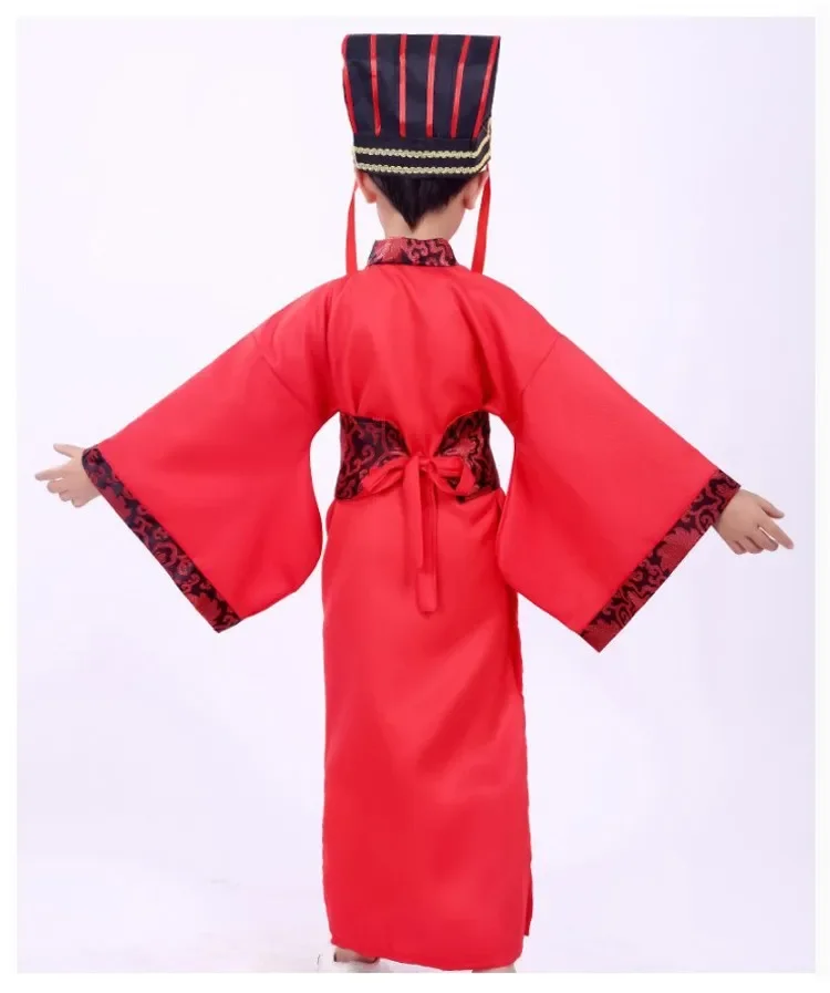 Baby Dress Traditional Chinese Clothing Children Hanfu Costumes Vestido Chino Ancient Outfit Boy Cosplay New Year Tang Suit Kids thumbnail 6