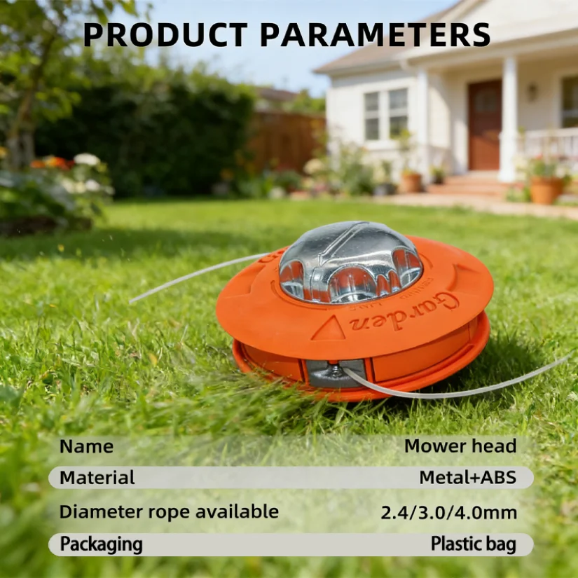 Universal Fit String Trimmer Replacement Bump Head Automatic Grass Trimmer Head for Garden Brush Cutter Edging Lawn Care thumbnail 3