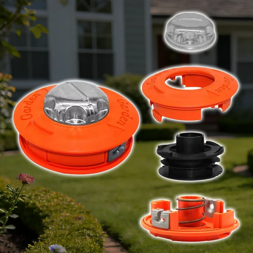 Universal Fit String Trimmer Replacement Bump Head Automatic Grass Trimmer Head for Garden Brush Cutter Edging Lawn Care thumbnail 5
