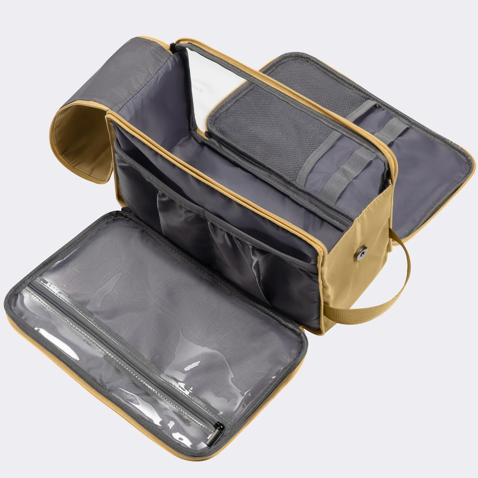 THKFISH Soft Lures Bag Large Capacity Portable Fishing Baits Storage Bags Waterproof Fishing Tackle Storage Handbag Case thumbnail 2