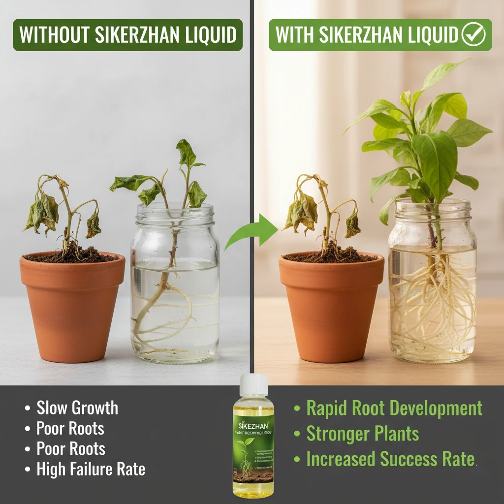Rapid Rooting Liquid Nutrient - Plant Growth Accelerator for Cuttings & Cloning - Universal Root Stimulator Fertilizer 30ml thumbnail 2