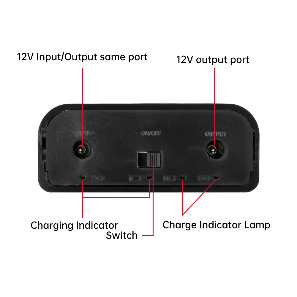 DC 12V Output 3x 18650 Battery UPS DIY Power Bank Box for Router Cellphone Tablet Modem CCTV Camera thumbnail 3