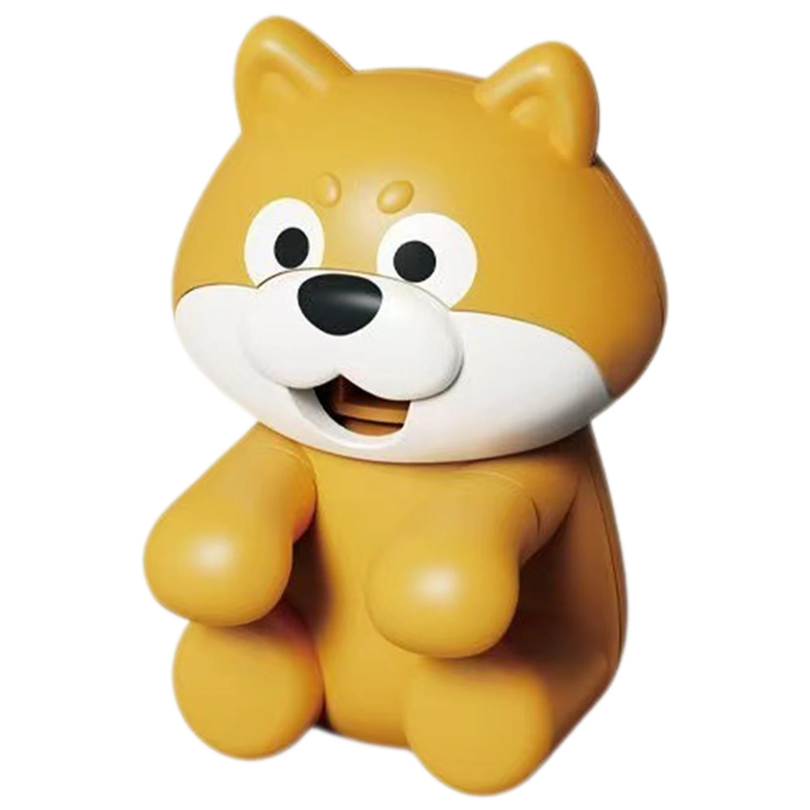 Mini Clip-On Fan Cup Bowl Air-Blowing Cooling Attachment Dog-Shaped Cute Cartoon Design Food Cooler Robot Children Like Gift thumbnail 6