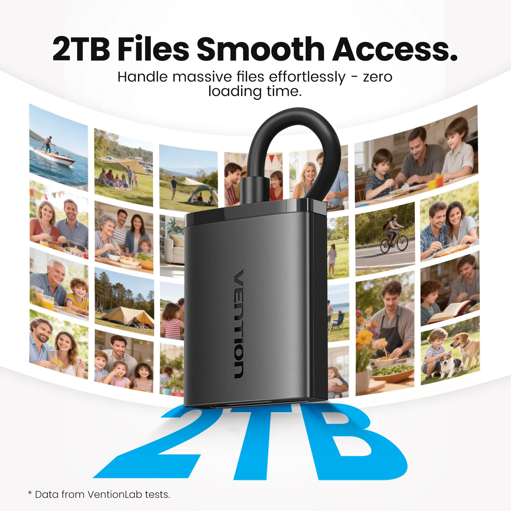 Vention USB 3.0 Card Reader OTG Type C to SD TF Memory Card Adapter 2TB Max for Laptop PC MacBook Phone USB 3.0 SD Card Reader thumbnail 5
