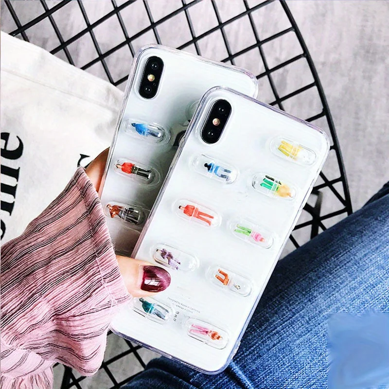 Capsule Mini People Figurines - DIY Phone Case Decoration Charms & Craft Supplies thumbnail 5