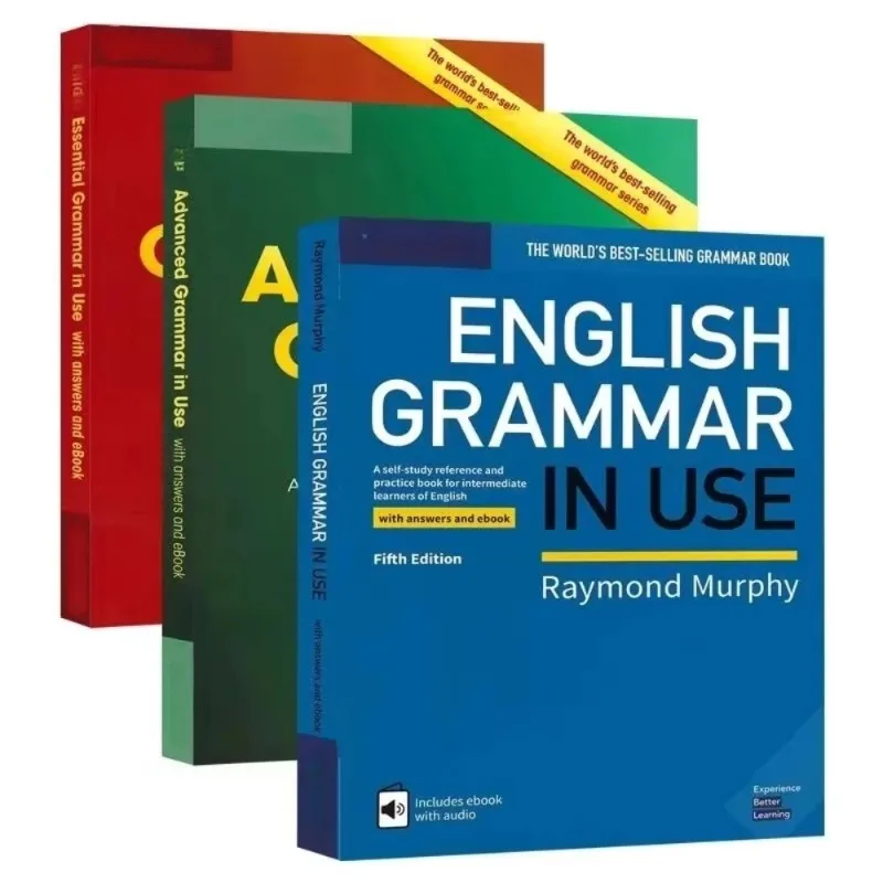 3Book Elementary English Grammar Advanced Essential English Grammar In Use English Test Preparation Exercises book is optional thumbnail 6