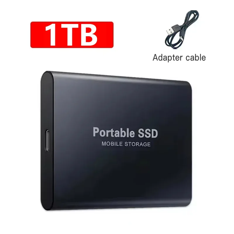 16TB Large Capacity External Hard Drive Quiet Operation Mobile Storage SSD USB3.2 Type-C High Speed Solid Stae Disk For PC MAC thumbnail 6