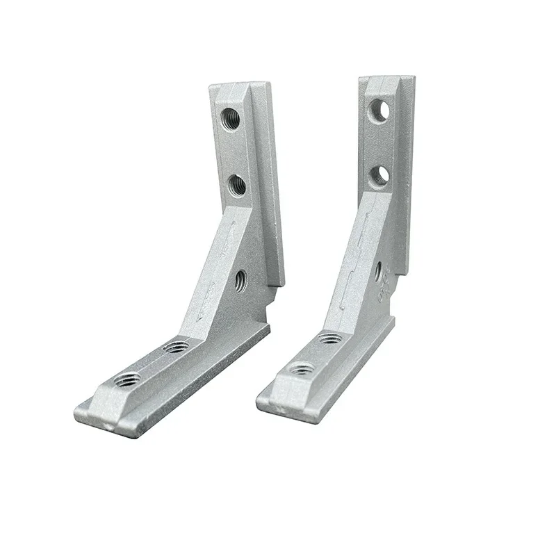 8pcs 3030 4040 Aluminum profile door frame universal corner groove connector panel installation board corner thumbnail 3