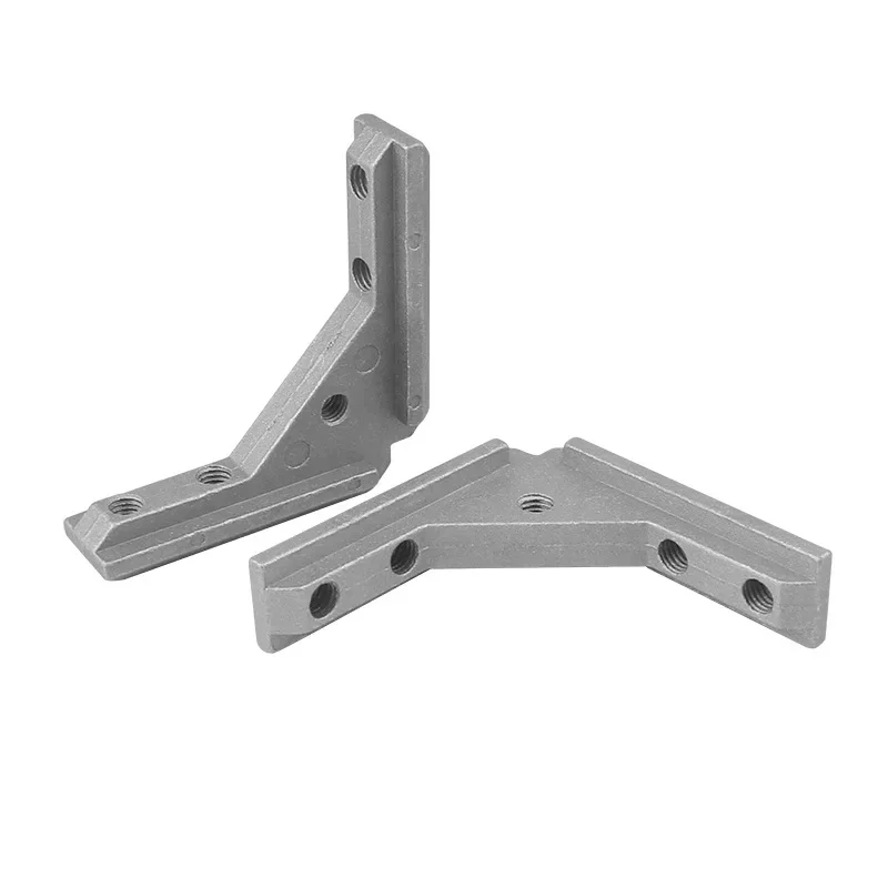 8pcs 3030 4040 Aluminum profile door frame universal corner groove connector panel installation board corner thumbnail 6