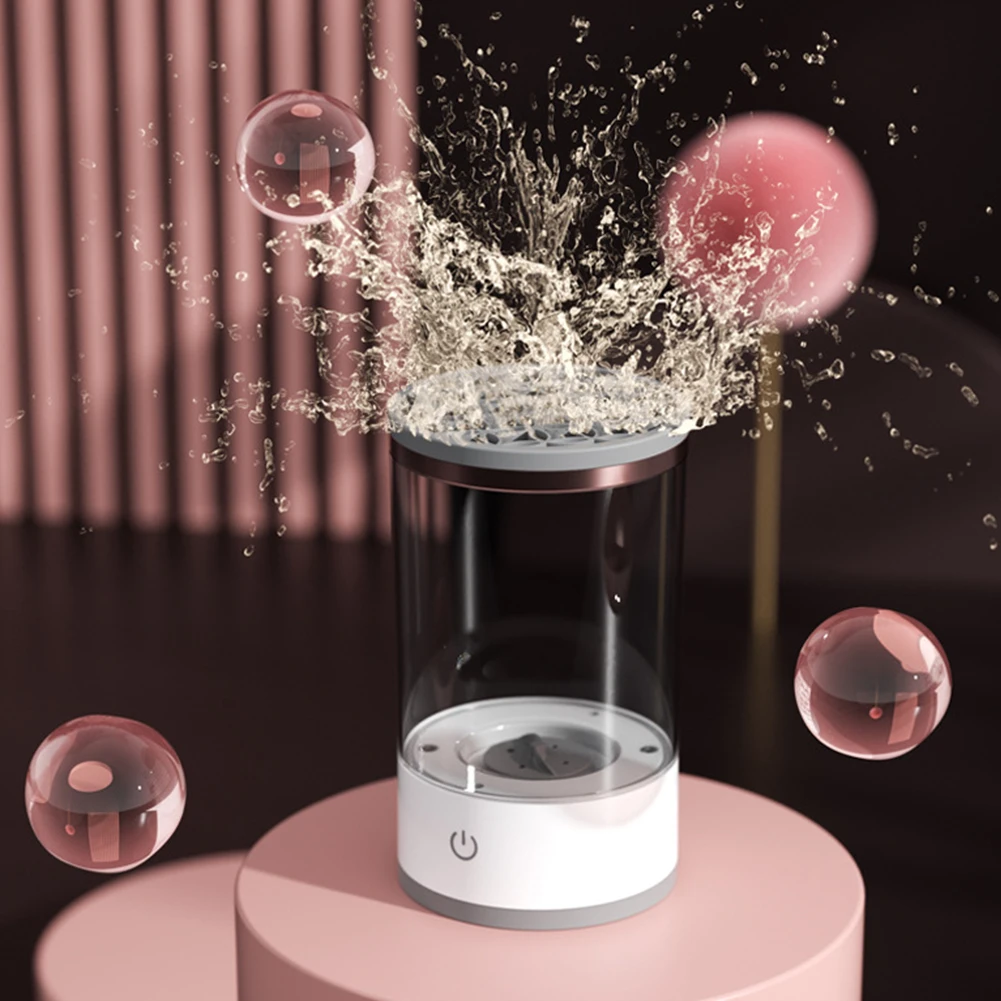 Makeup Brush Cleaner Machine USB Powered Electric Make-Up Brush Cleaner Dryer Dust-Proof for All Size Beauty Makeup Brushes Set thumbnail 3