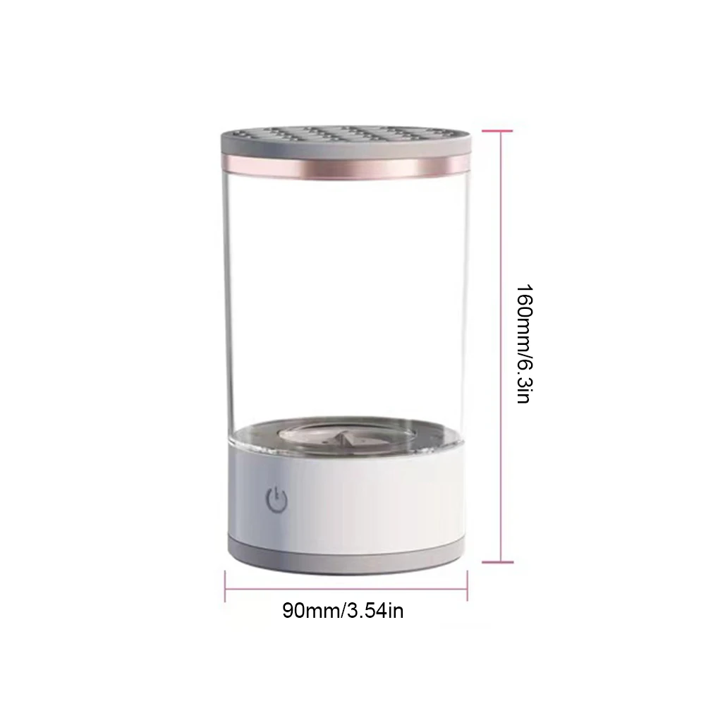 Makeup Brush Cleaner Machine USB Powered Electric Make-Up Brush Cleaner Dryer Dust-Proof for All Size Beauty Makeup Brushes Set thumbnail 6
