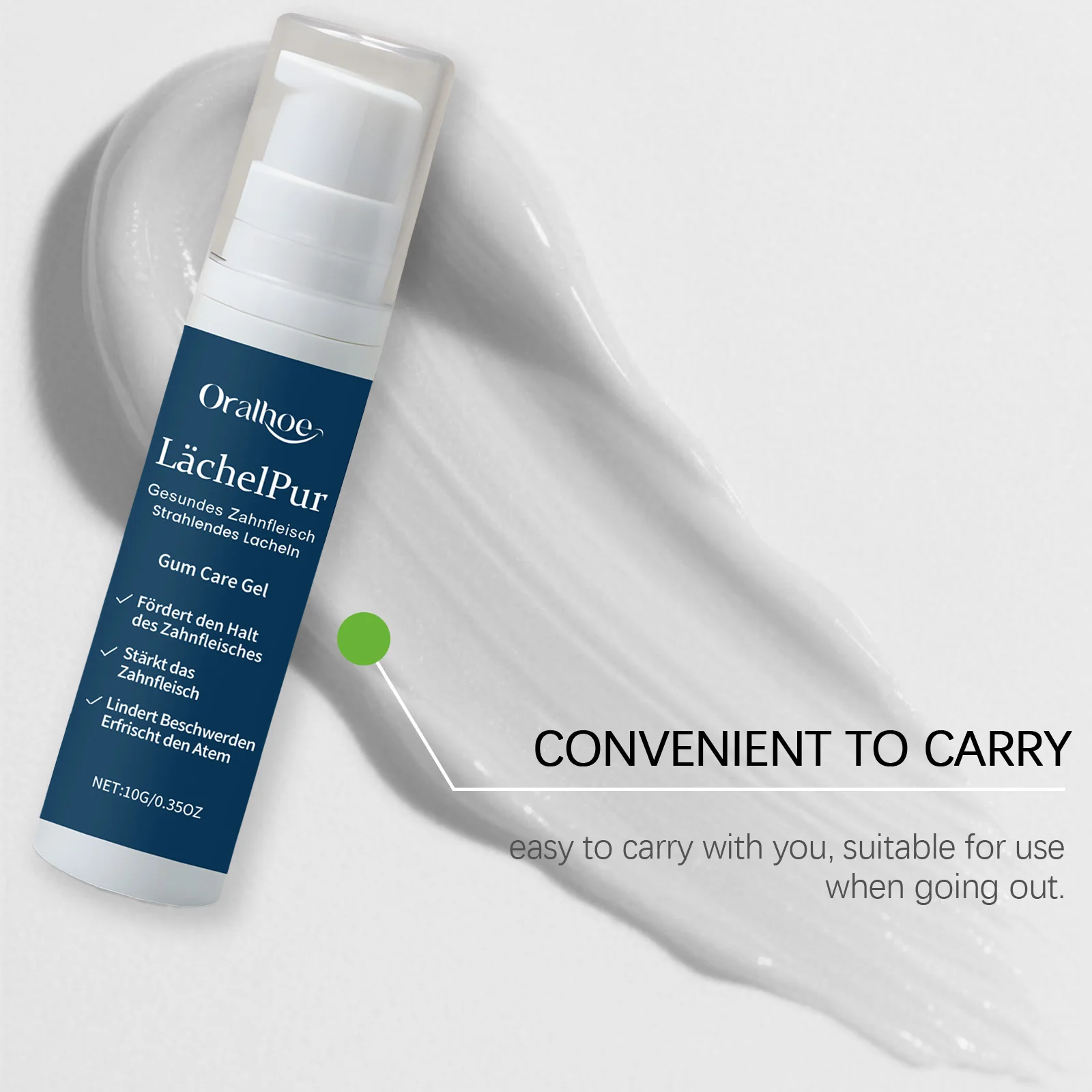 Teeth Care Gel Oral Care Gentle Gum Soothing Gel Fresh Breath Clean Travel Size Tooth Damage Serum Toothpaste Relieve thumbnail 6