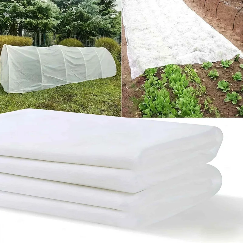 Gardening Floating Mulch Cloth Thickened Non-Woven Fabric160cm×1000cmPlant Cold Protection Cover for Vegetables and Fruit Trees,