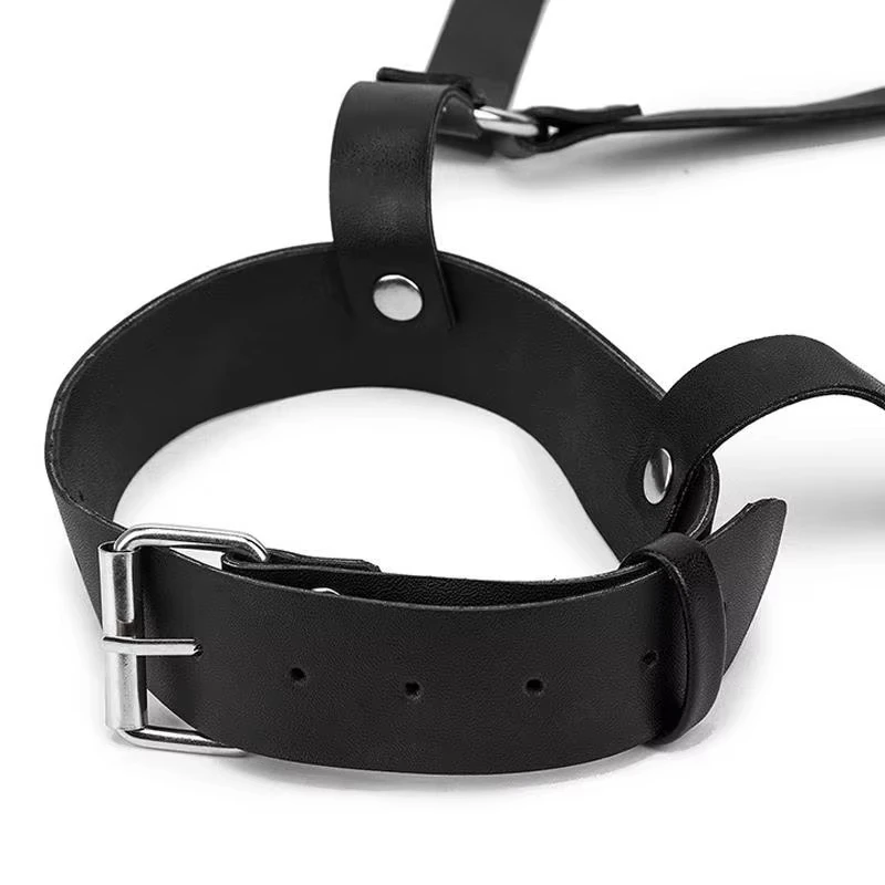 BDSM Women Sexy Body Chest Harness Belt Bondage Lingerie Leather Fetish Clothing Garter Erotic Sex Toys for Couples Strip Club thumbnail 4