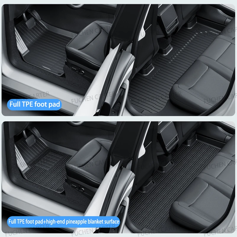 Car Floor Mats for Tesla NEW Model Y Juniper 2025+ Car Four Seasons Waterproof Non-slip Floor Mat TPE Special Car Accessories thumbnail 4