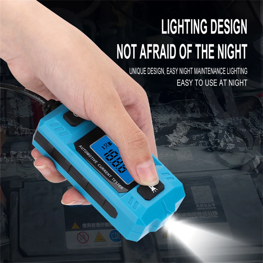 Automotive Accessories 12V Range 0.01~19.99A Car Circuit Tester Current Test Fuse Diagnostic Tool Repair Detector Galvanometer thumbnail 3