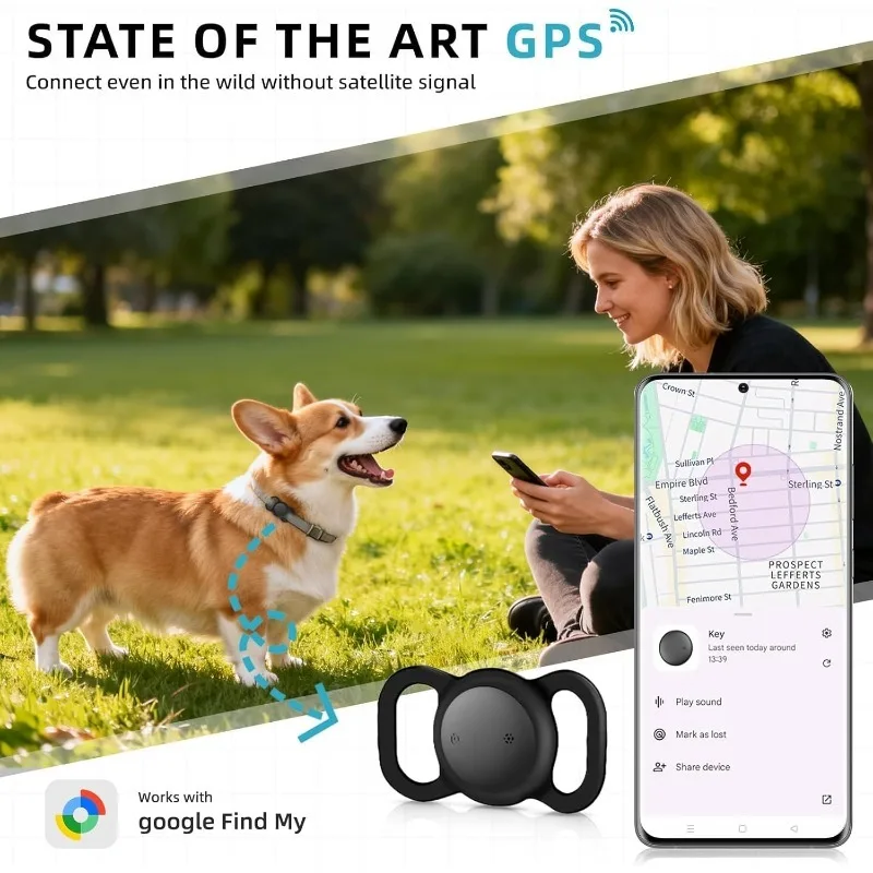 GPS Tracker Key Finder Wallet Locator Anti Lost Device Smart Bluetooth Tracking Tag for Car Keys Pets Bags Luggage Kids Elderly thumbnail 6