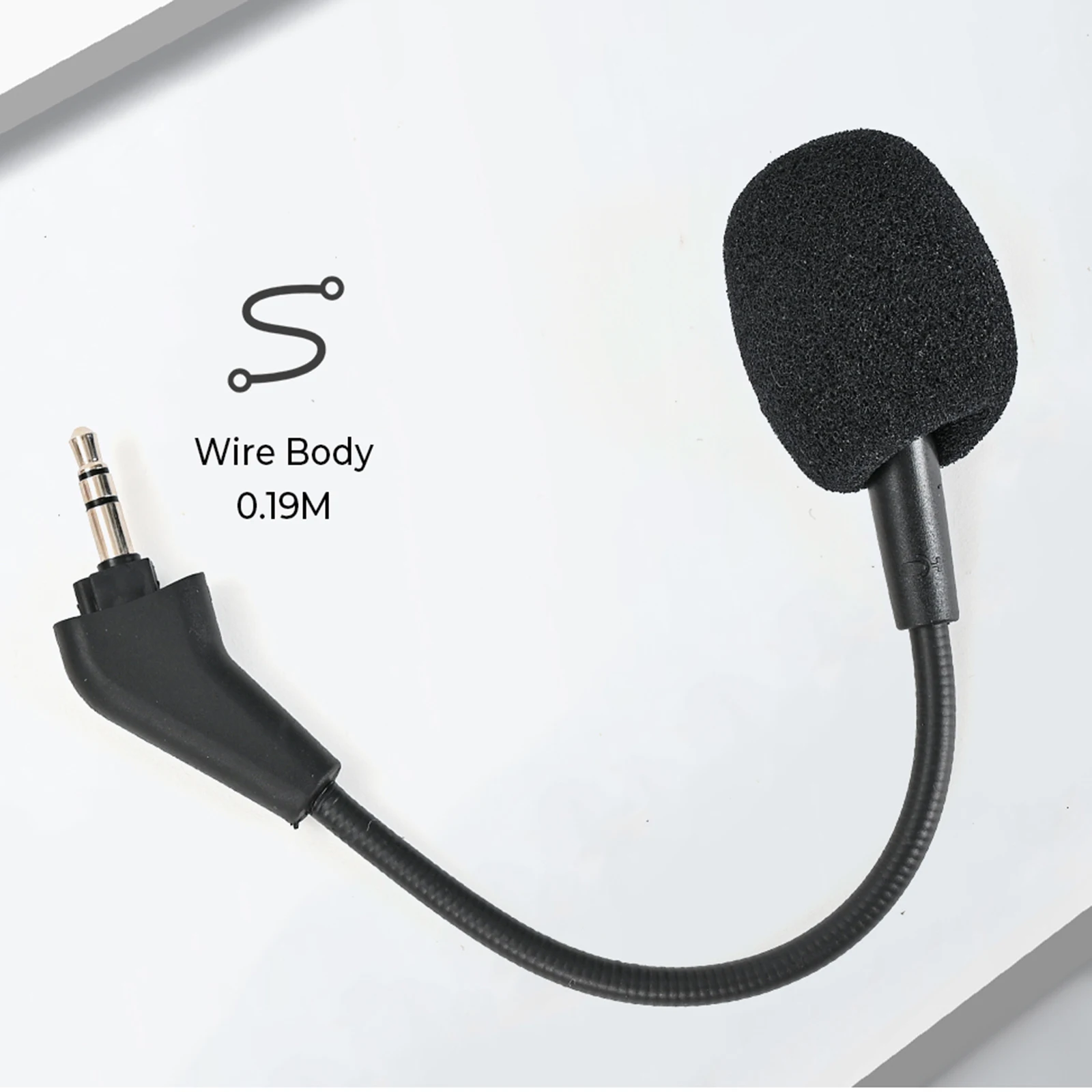Headphones Replacement Mic for Corsair HS70 Pro HS50 Pro HS60 70 SE Headset Microphone 3.5mm Wireless Game Headsets Comfort Mic thumbnail 5