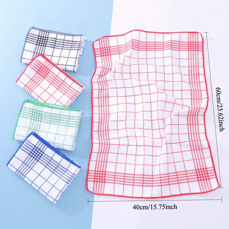 6pcs Large 15.75x23.62 Inch Dish Cloths, Super Absorbent & Lint-Free Quick-Dry Kitchen Towels for Cleaning, Coffee Machine, Home thumbnail 6