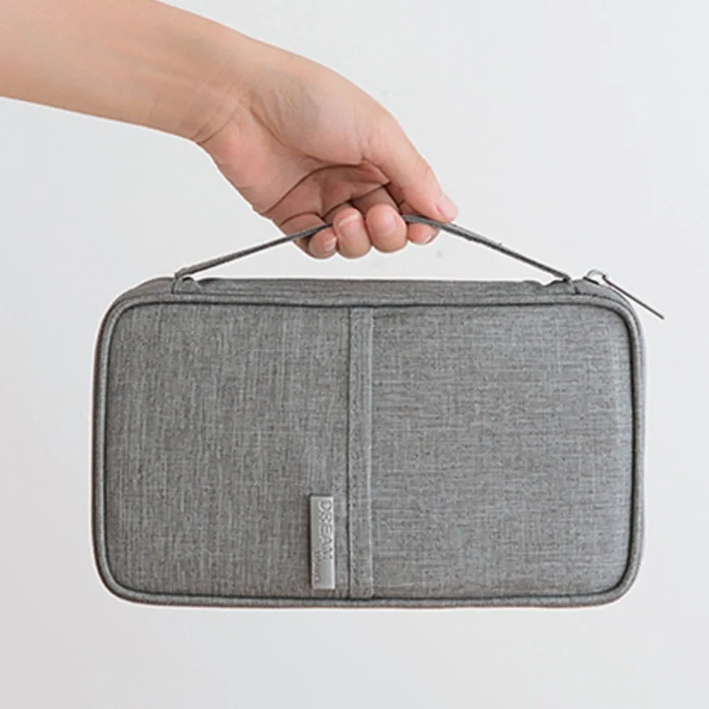 Large Capacity Passport Bag Purse Card Holder Travel Wallet Portable Multifunctional Card Storage Bag Travel Accessories
