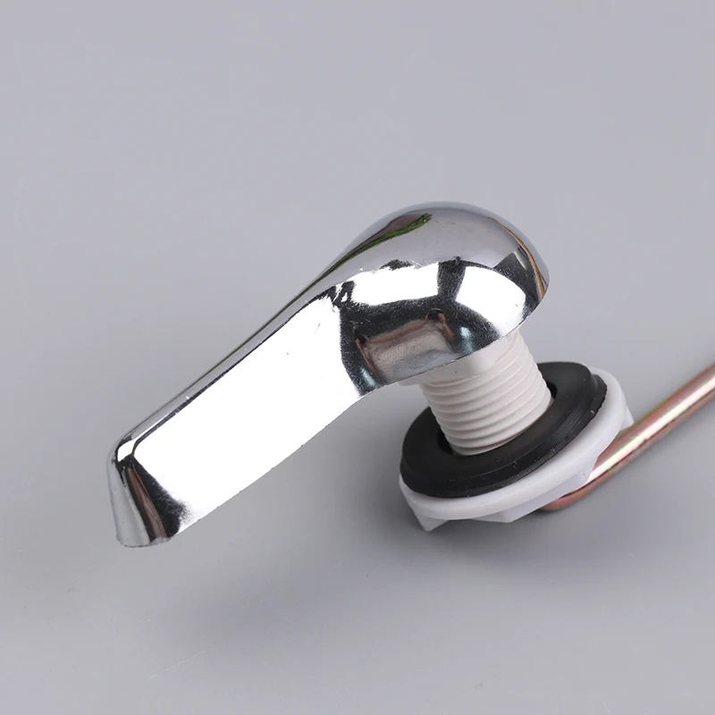 Push Button Toilet Flush Kit Front/Side/Top Mount Water Tank Trip Lever Handle Side Button Switch For Toilet Seat Water Tank thumbnail 2