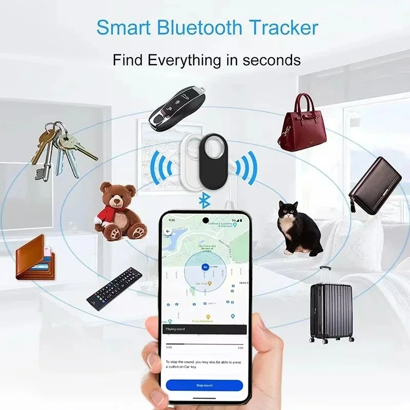 Global Positioning Anti Lost Tracker Long-Distance Finder for Android Google's Find Hub Locate Smart Tag for Pixel Motorola GMS thumbnail 5