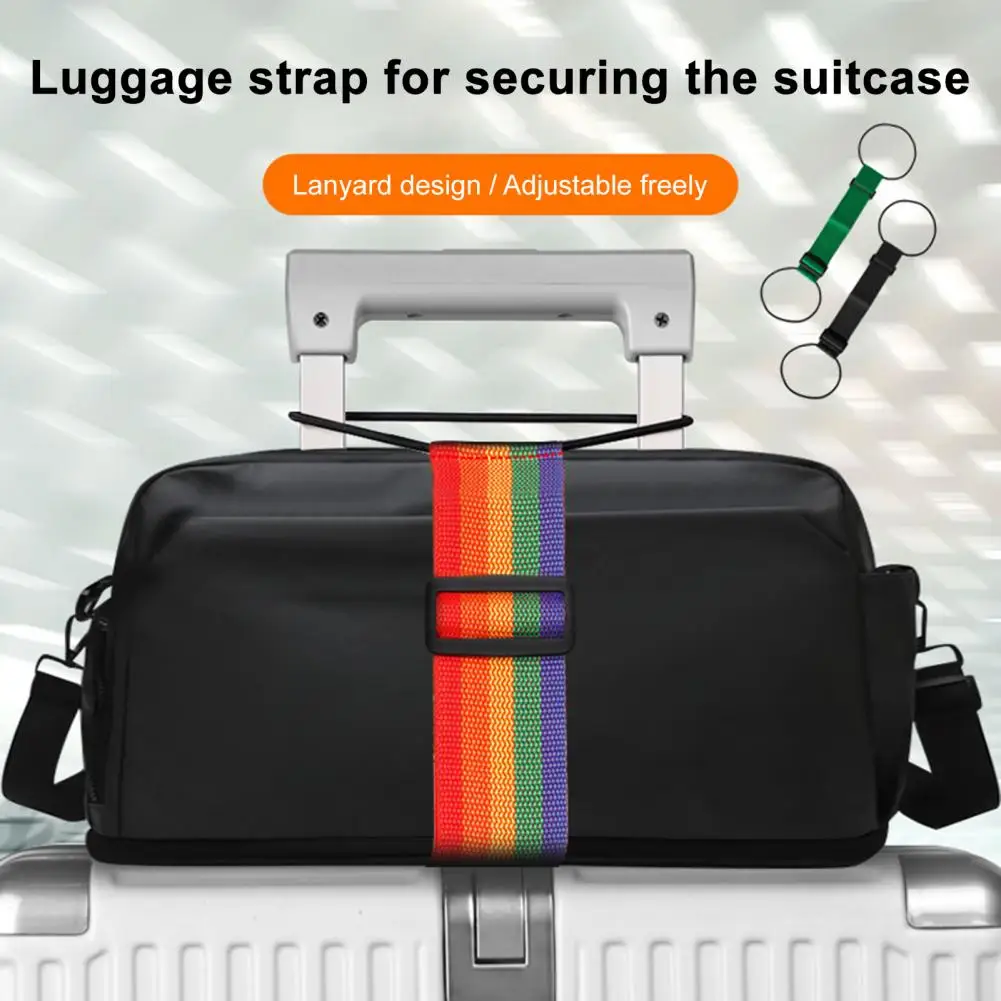 Adjustable Luggage Connector Straps Luggage Elastic Fastening Belt Luggage Carrier Strap for Suitcases Travel Secure Stacking thumbnail 2