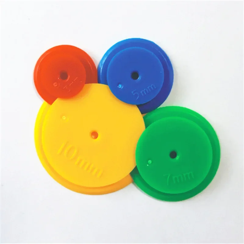 4Pcs Seam Allowance Tracing Wheel Set 3mm 5mm 7mm 10mm Adjustable Marking Tools for Sewing Quilting Patchwork DIY Crafts Tailors thumbnail 5